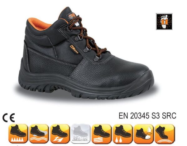 Alternative view of TRZEWIKI ROBOCZE SKÓRZANE OCIEPLANE S3 43