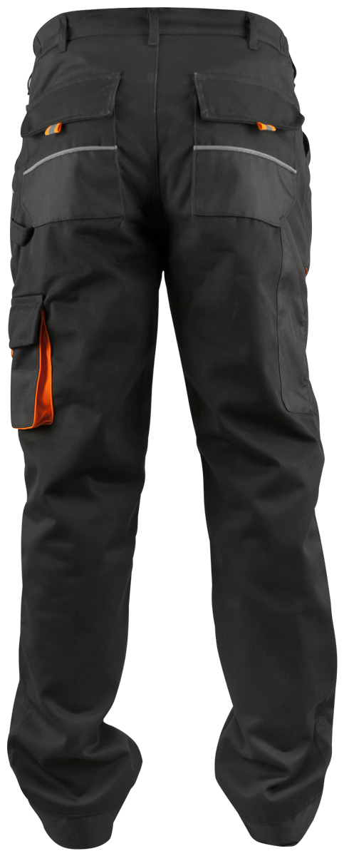 SPODNIE ROBOCZE DO PASA ROCKER BLACK ROZMIAR 56 - obrazek 2