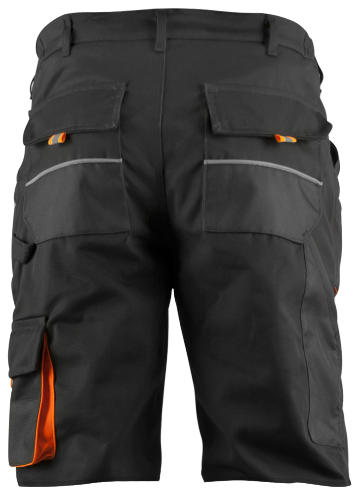 SPODNIE ROBOCZE KRÓTKIE ROCKER BLACK ROZMIAR 60 - obrazek 2