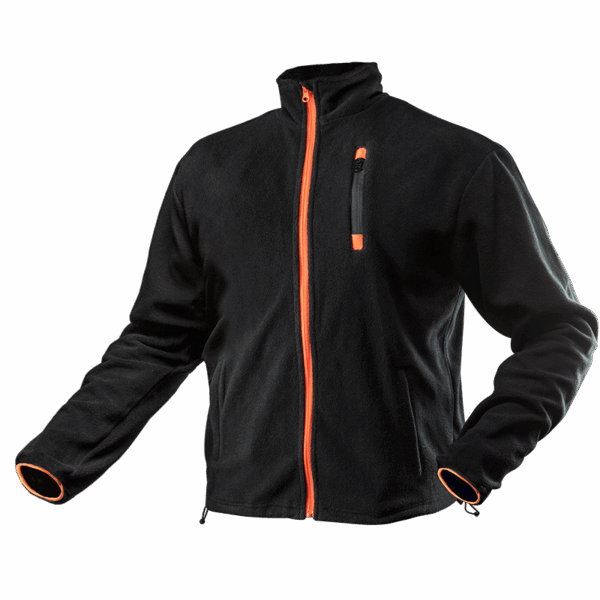 BLUZA POLAROWA CZARNA XXL/58