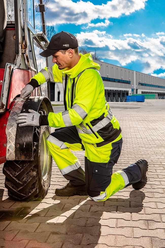 BLUZA ROBOCZA OSTRZEGAWCZA ŻÓŁTA XXL - obrazek 5