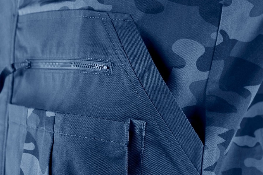 BLUZA ROBOCZA CAMO NAVY, ROZMIAR XL - obrazek 7