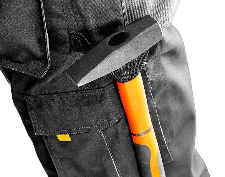 KRÓTKIE SPODENKI HD PASEK PARCIANY ODPINANE KIESZENIE LD/54 - obrazek 3