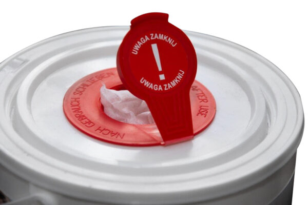 Alternative view of ŚCIERECZKI SONEX MULTI CLEANER, WIADERKO 150 LISTKÓW