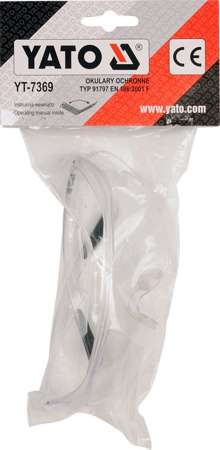 Alternative view of OKULARY OCHRONNE BEZBARWNE TYP 91797