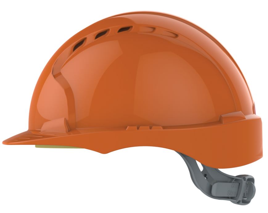 JSP HEŁM OCHRONNY KAS-EVO-3 P POMARAŃCZOWY - obrazek 2