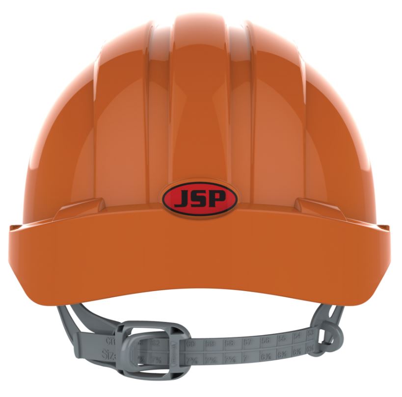 JSP HEŁM OCHRONNY KAS-EVO-3 P POMARAŃCZOWY - obrazek 3