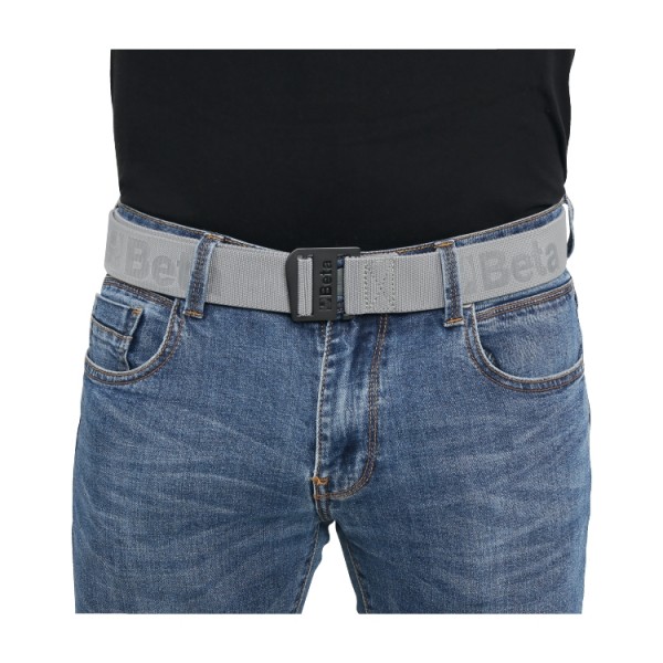 PASEK TEKSTYLNY DO SPODNI Z METALOWĄ KLAMRĄ 120CM - obrazek 3