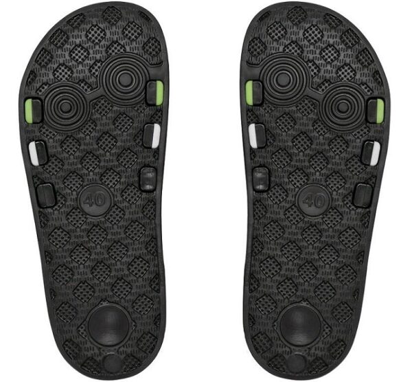 Alternative view of KLAPKI GULF CZARNO-ZIELONE CXS ROZMIAR 45