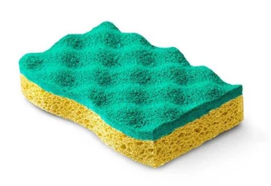 Alternative view of VILEDA GĄBKA DO NACZYŃ WISKOZOWA GLITZI ALWAYS CLEAN 2 SZT.