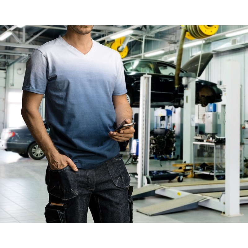 KRÓTKIE SPODENKI DENIM ROZMIAR M - obrazek 7