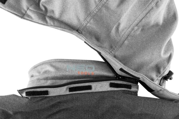 Alternative view of KURTKA SOFTSHELL Z KAPTUREM ODPINANYM, ROZMIAR XL