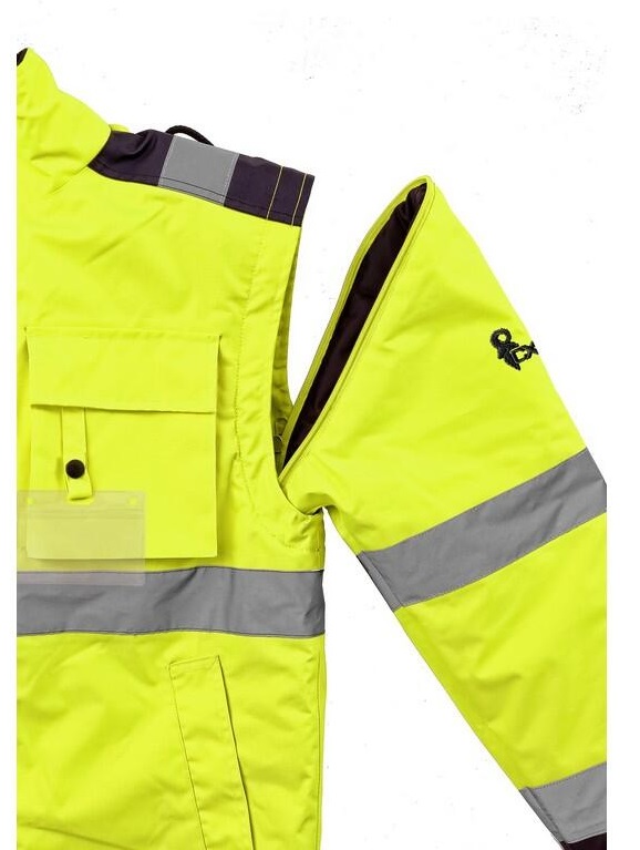 KURTKA OCIEPLANA 2W1 ŻÓŁTA CXS LUTON ROZMIAR L - obrazek 3