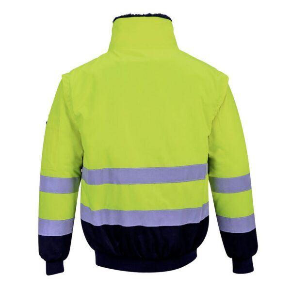 Alternative view of KURTKA OSTRZEGAWCZA OCIEPLANA PILOT 3W1 PJ50 ROZMIAR XL