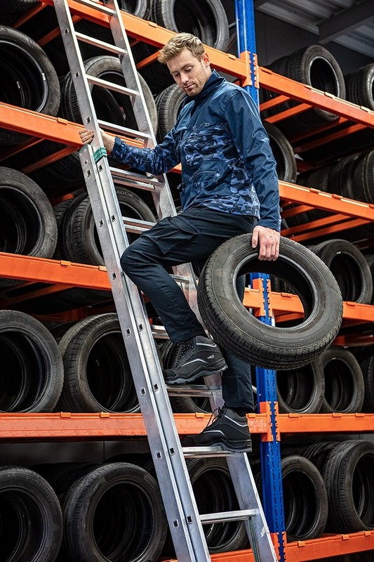 SPODNIE ROBOCZE DO PASA NAVY ROZMIAR XXL - obrazek 5