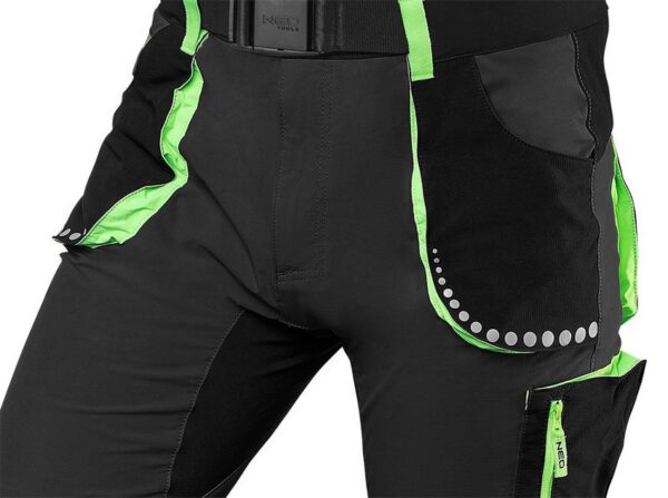 Alternative view of KRÓTKIE SPODENKI PREMIUM, 4 WAY STRETCH CZARNE ROZMIAR M