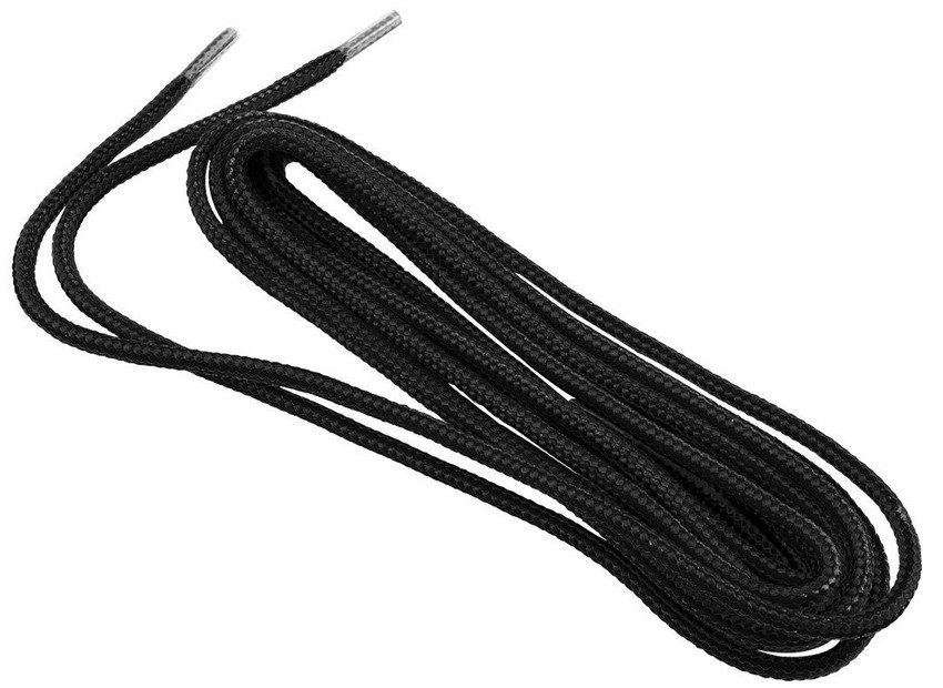 SZNUROWADŁA DO BUTÓW 150CM CZARNE - obrazek 3