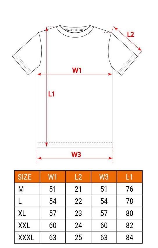 Alternative view of T-SHIRT Z NADRUKIEM MA SIĘ DA ROZMIAR M