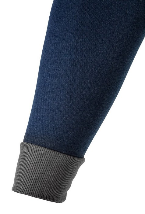 BLUZA ROZPINANA Z KAPTUREM COMFORT GRANATOWA ROZMIAR XXL - obrazek 5