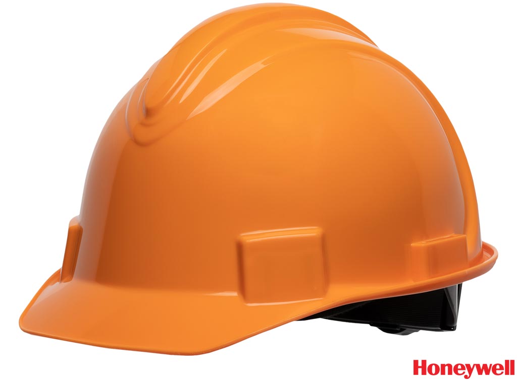 HEŁM OCHRONNY HONEYWELL SHORT, POMARAŃCZOWY
