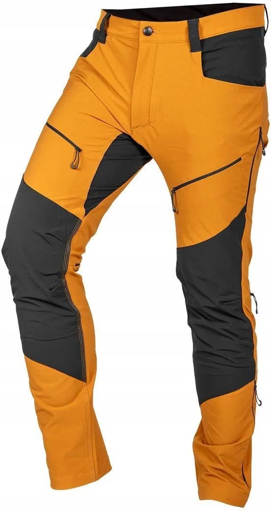 SPODNIE ROBOCZE DO PASA OUTDOOR MUSZTARDOWE ROZMIAR XXL