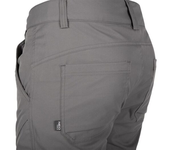 Alternative view of SPODNIE ROBOCZE OUTDOOR 2 WAY STRETCH SZARE ROZMIAR XL