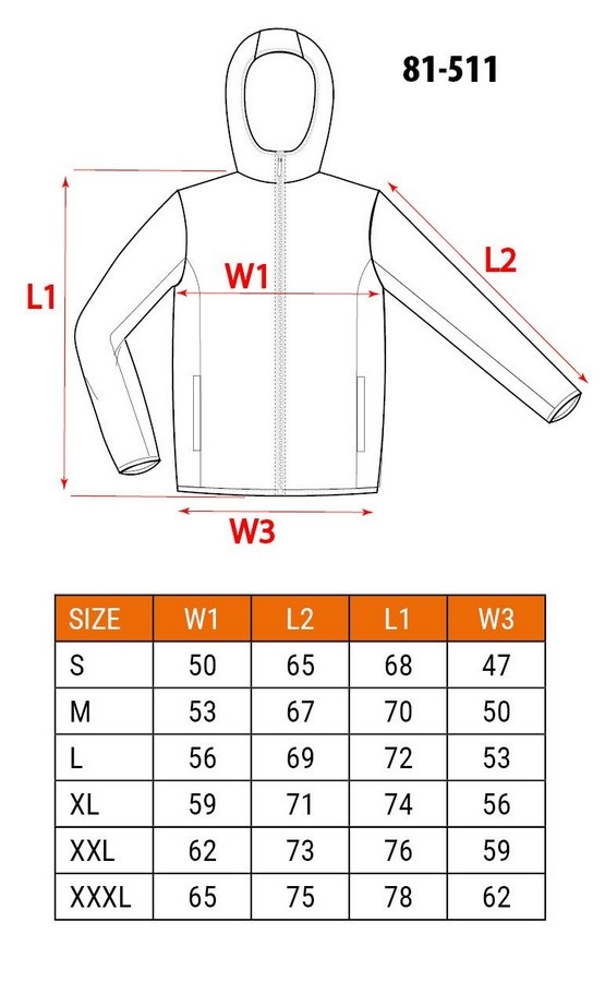 BLUZA ROBOCZA PREMIUM DWUWARSTWOWA ROZMIAR XXL - obrazek 7