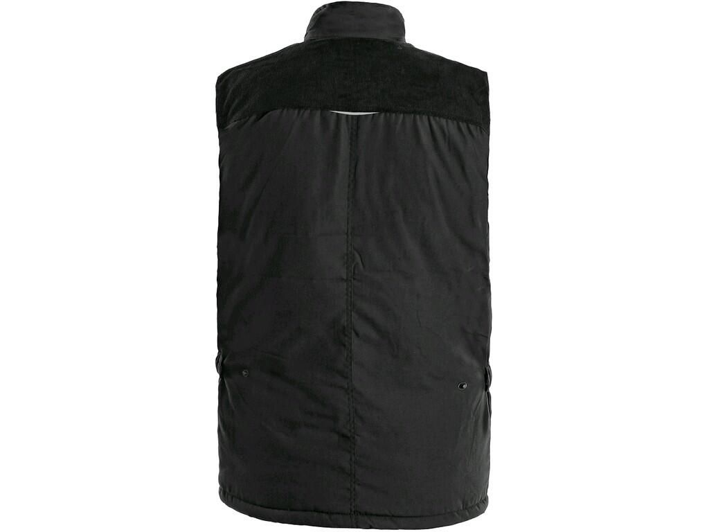 BEZRĘKAWNIK OCIEPLANY CXS OHIO CZARNY ROZMIAR XL - obrazek 2