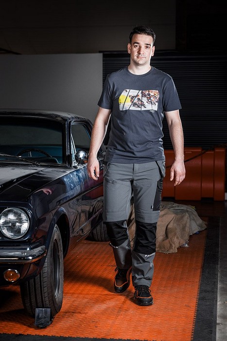 Alternative view of T-SHIRT Z NADRUKIEM MOTOR ROZMIAR XL