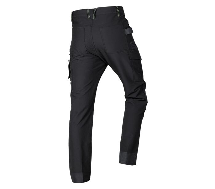 SPODNIE ROBOCZE MIX&MATCH CZARNO-ZIELONE ROZMIAR L - obrazek 2