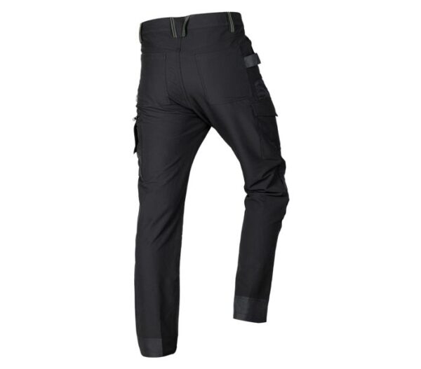 Alternative view of SPODNIE ROBOCZE MIX&MATCH CZARNO-ZIELONE ROZMIAR XXL