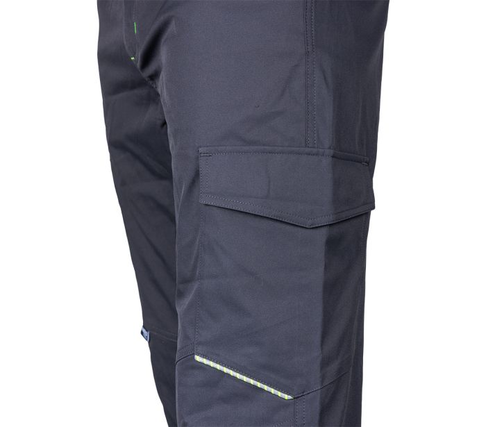 SPODNIE ROBOCZE MIX&MATCH STRETCH SZARE ROZMIAR M - obrazek 2