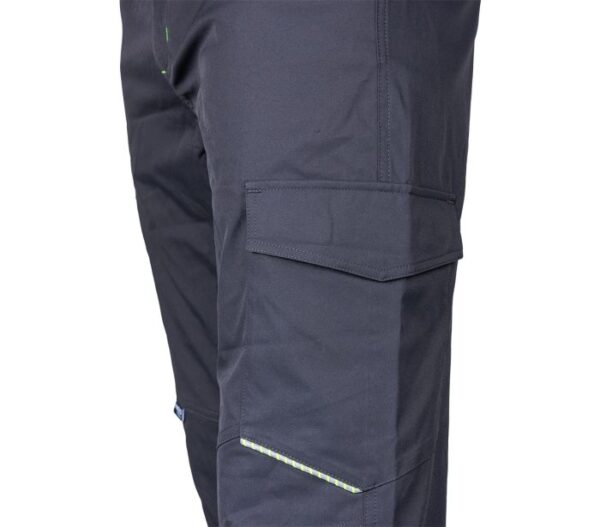 Alternative view of SPODNIE ROBOCZE MIX&MATCH STRETCH SZARE ROZMIAR XL