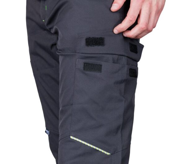 SPODNIE ROBOCZE MIX&MATCH STRETCH SZARE ROZMIAR XXL