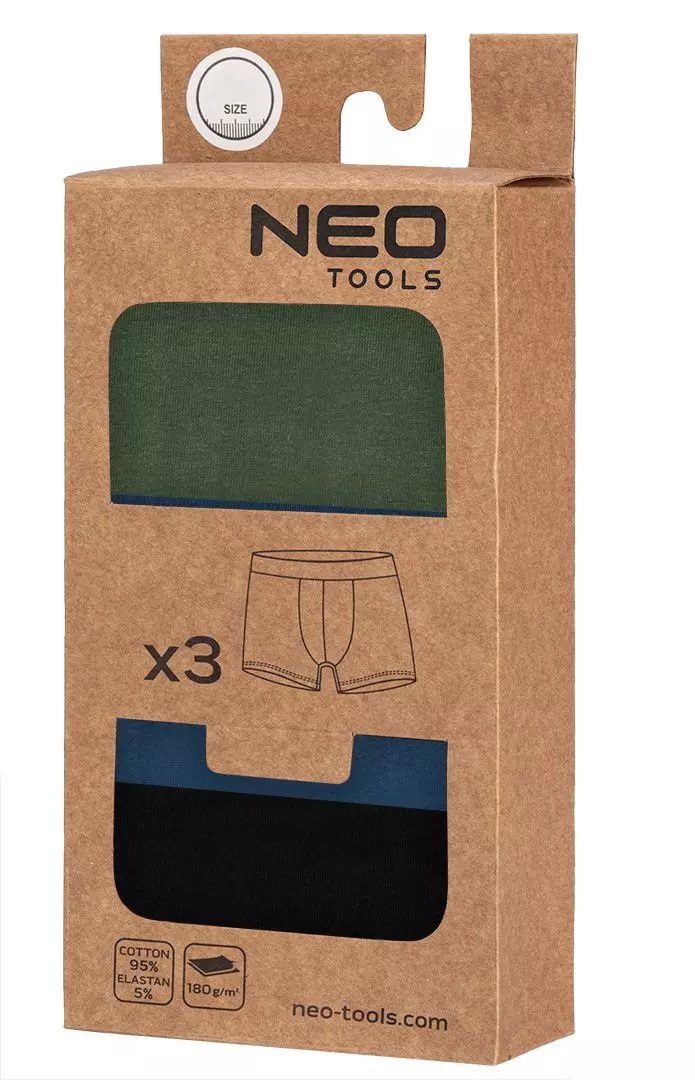 BOKSERKI BASIC 2, 3-PACK ROZMIAR XXL - obrazek 2