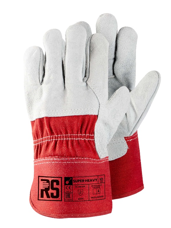 RĘKAWICE WZMACNIANE SKÓRA BYDLĘCĄ RS HEAVY