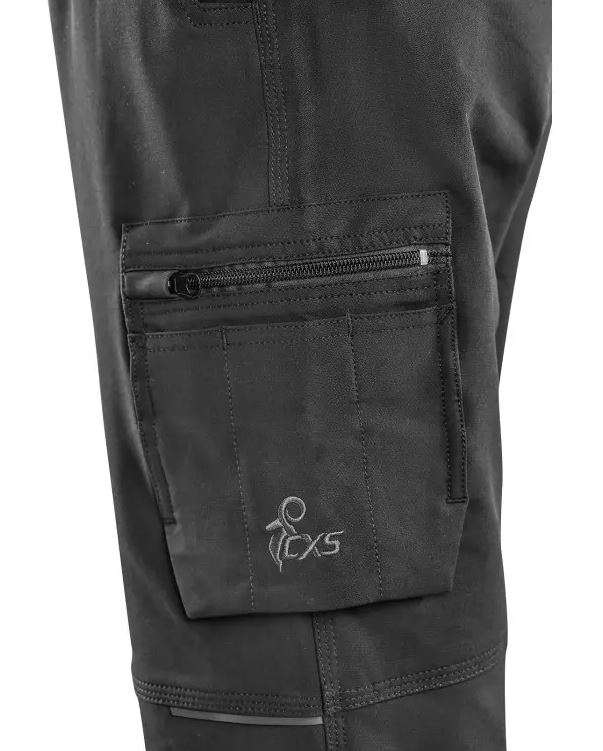 SPODNIE CXS DO PASA VENATOR JOGGER, CZARNE ROZM. 54 - obrazek 3